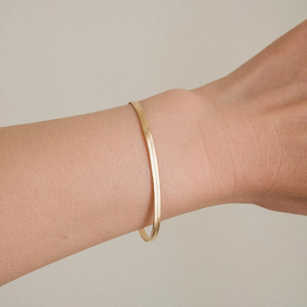 Julewry - simple bracelet gold