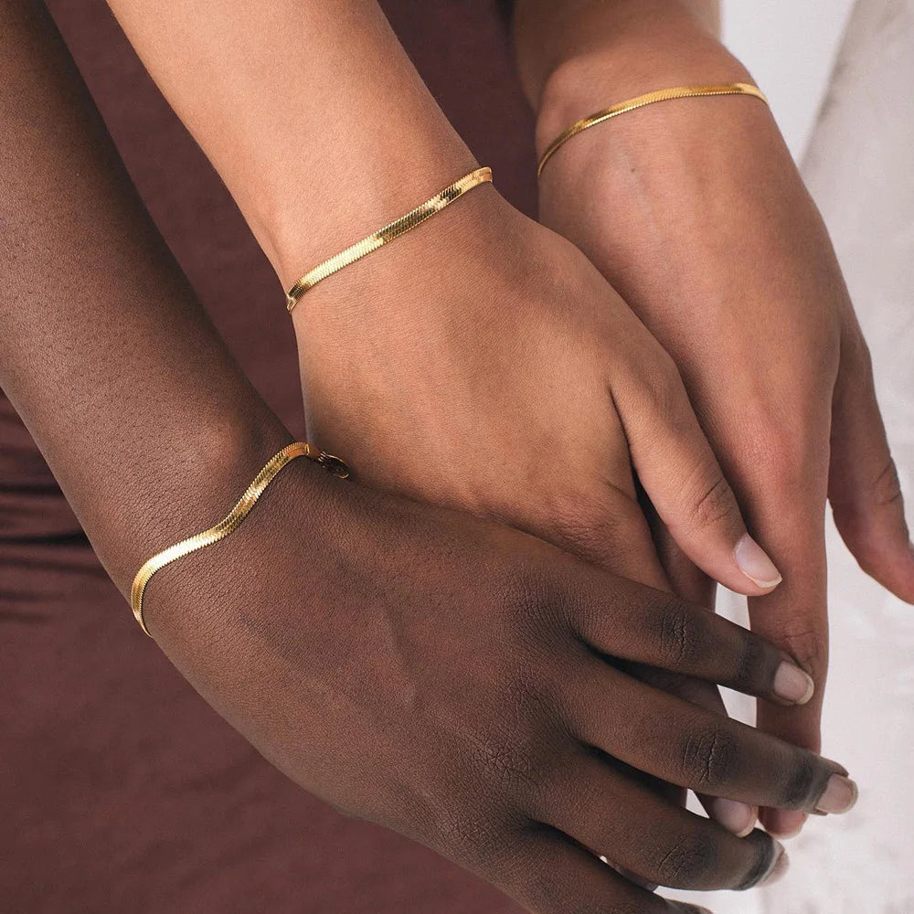 Julewry - simple bracelet gold