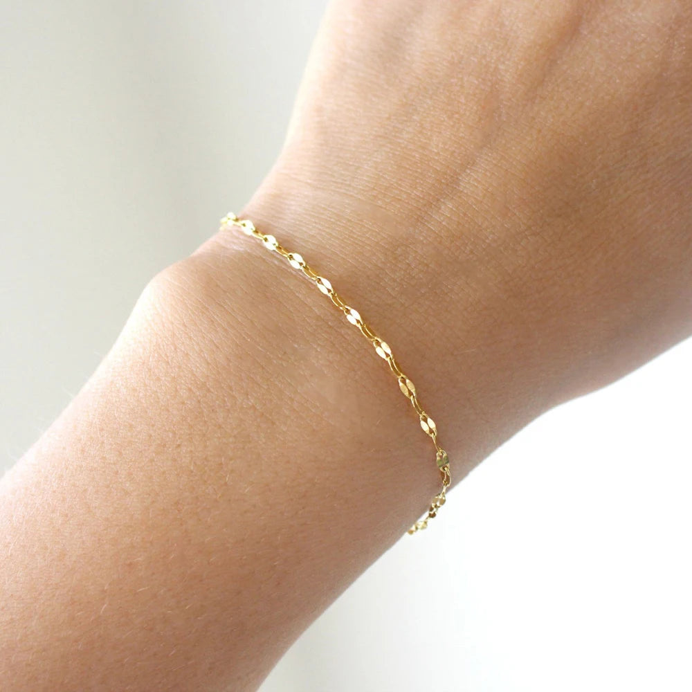 Julewry - Blättchen-Armband