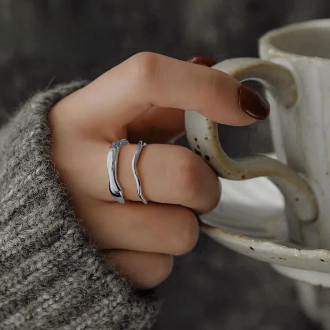 Julewry - Wave Ring